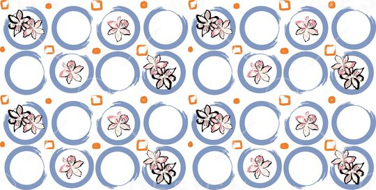 圆形印花华亿平台图片