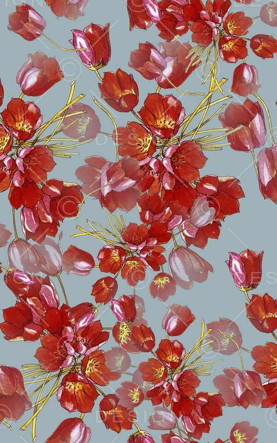 秋冬华亿平台印花华亿平台图片