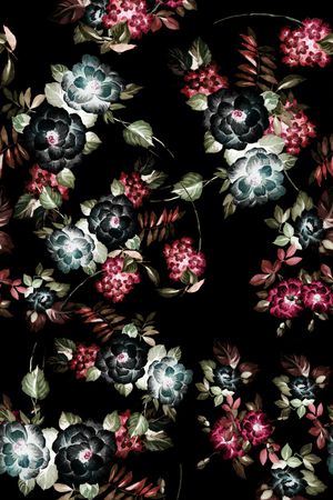 秋冬华亿平台印花华亿平台图片