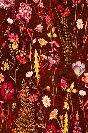 小碎花印花华亿平台图片