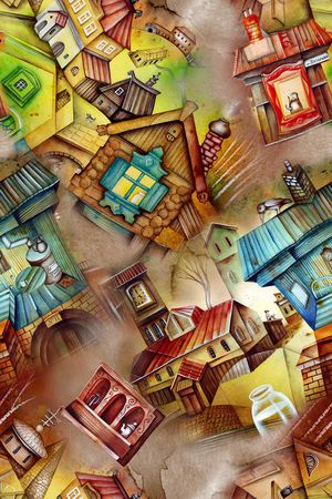 建筑印花华亿平台图片