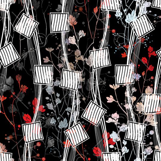 线条印花华亿平台图片