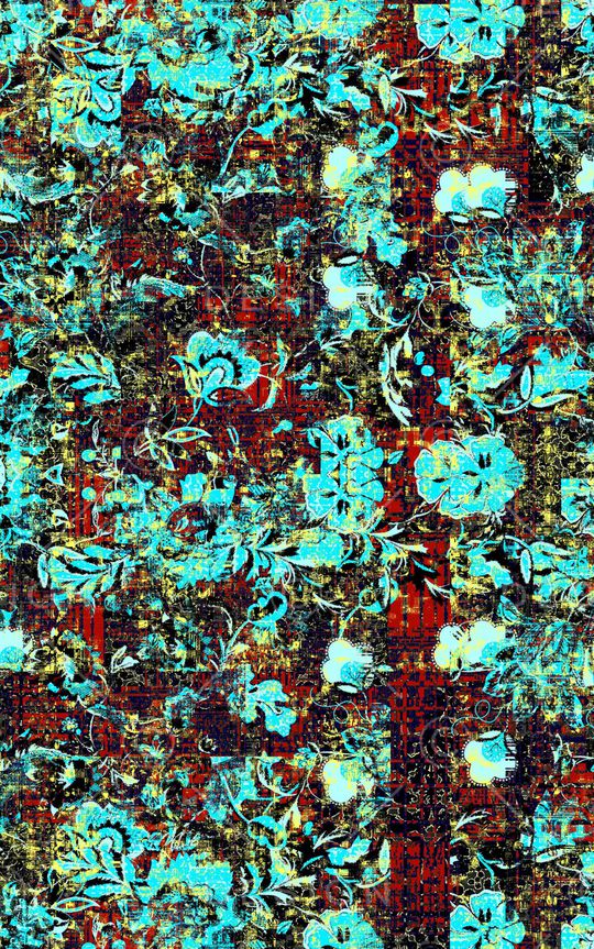 抽象印花华亿平台图片