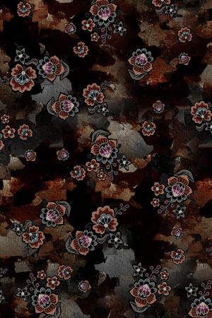 抽象印花华亿平台图片