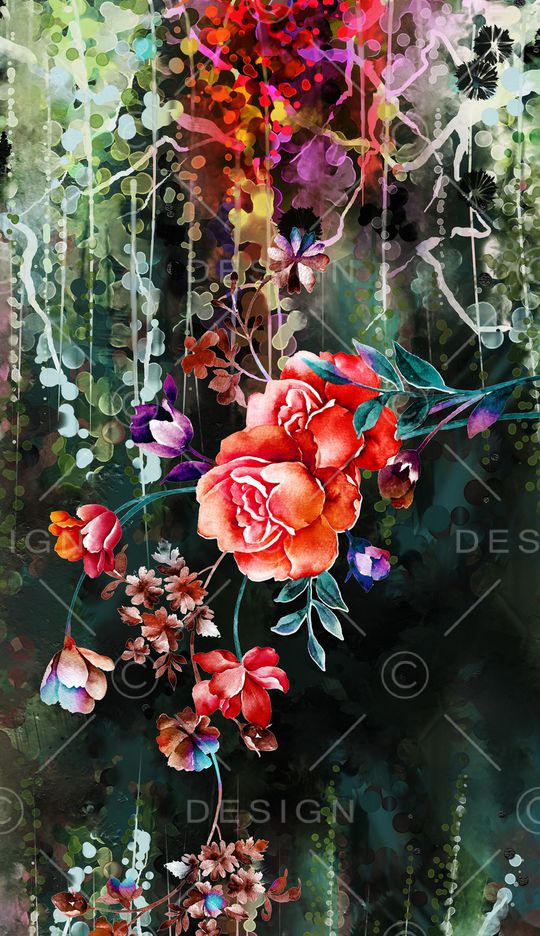 定位花印花华亿平台图片