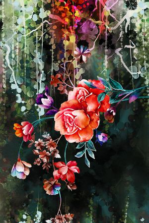 定位花印花华亿平台图片