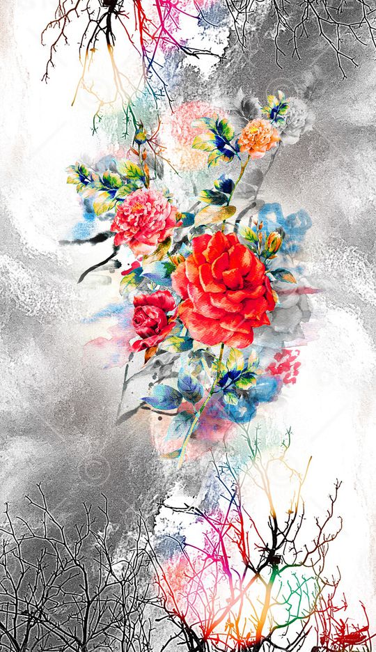 定位花印花华亿平台图片