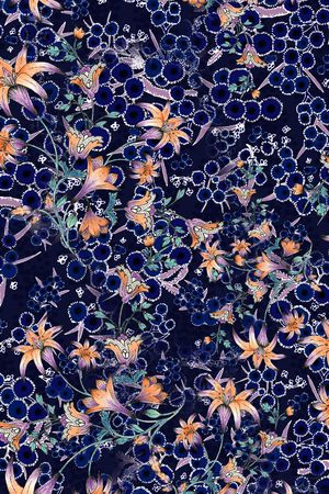 秋冬华亿平台印花华亿平台图片