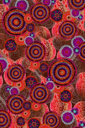 民族风印花华亿平台图片