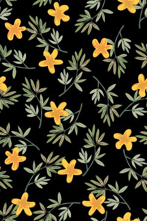 植物印花华亿平台图片