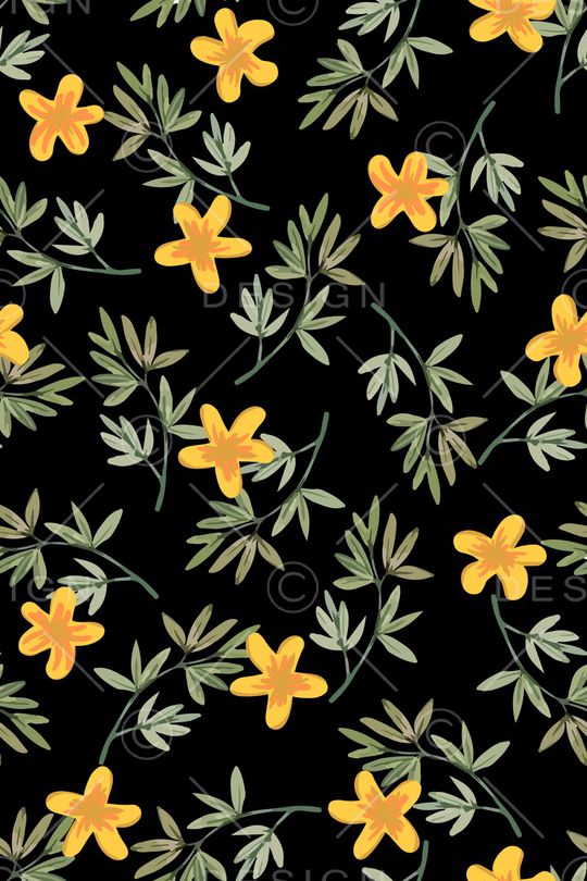 植物印花华亿平台图片