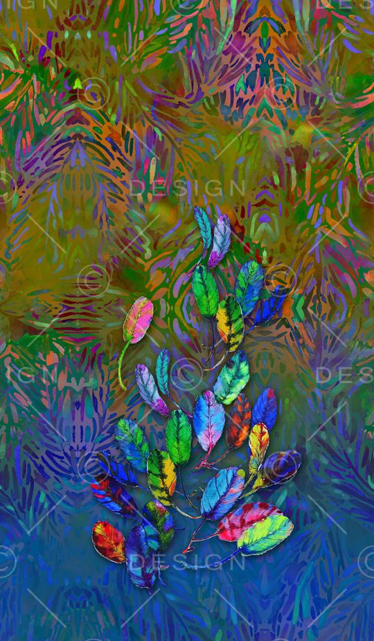 抽象印花华亿平台图片