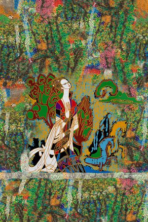 肌理印花华亿平台图片