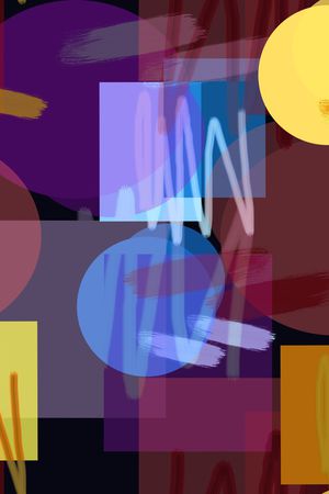 抽象印花华亿平台图片