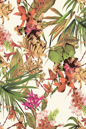 抽象印花华亿平台图片