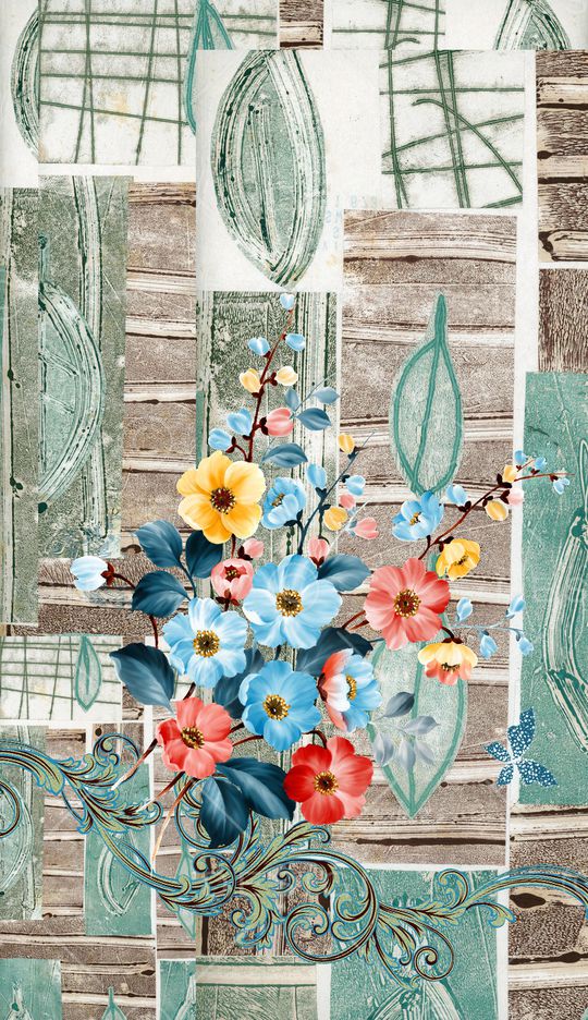 定位花印花华亿平台图片