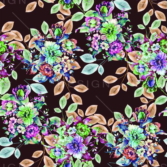 牡丹印花华亿平台图片