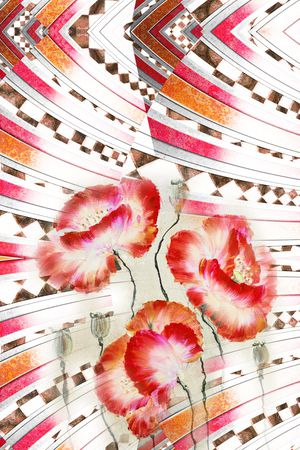 定位花印花华亿平台图片