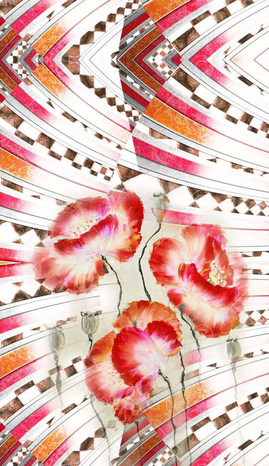 定位花印花华亿平台图片