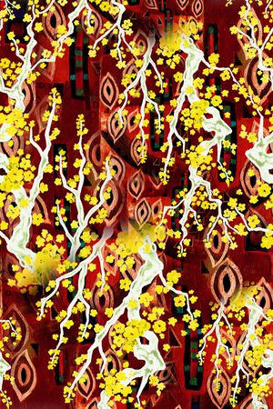 秋冬华亿平台印花华亿平台图片