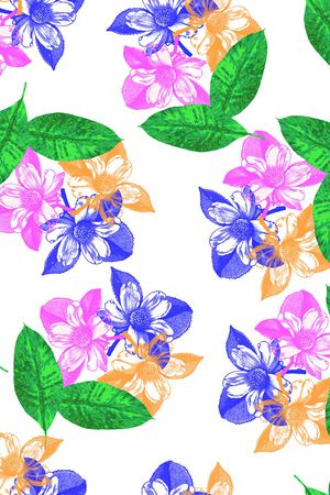 抽象印花华亿平台图片