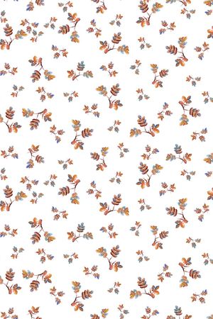 手绘花卉印花华亿平台图片