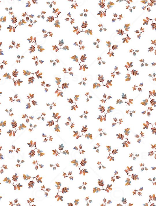 手绘花卉印花华亿平台图片