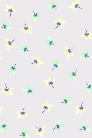 手绘花卉印花华亿平台图片