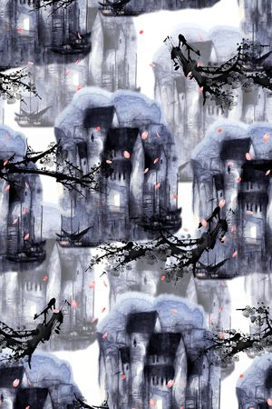 男装印花华亿平台图片