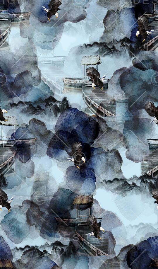 男装印花华亿平台图片