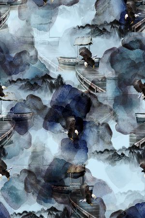 男装印花华亿平台图片