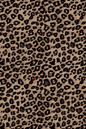 豹纹印花华亿平台图片