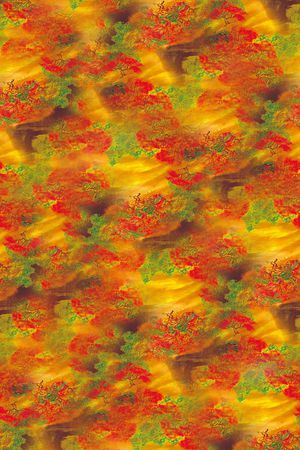 笔触印花华亿平台图片