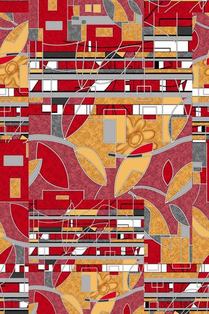 笔触印花华亿平台图片