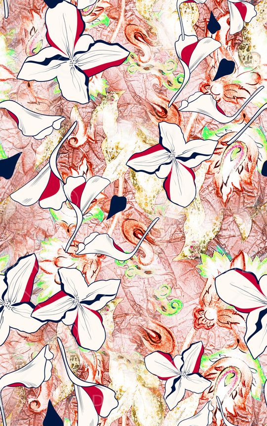 肌理印花华亿平台图片