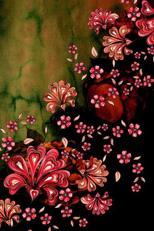 定位花印花华亿平台图片