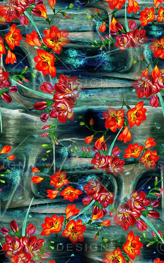 肌理印花华亿平台图片