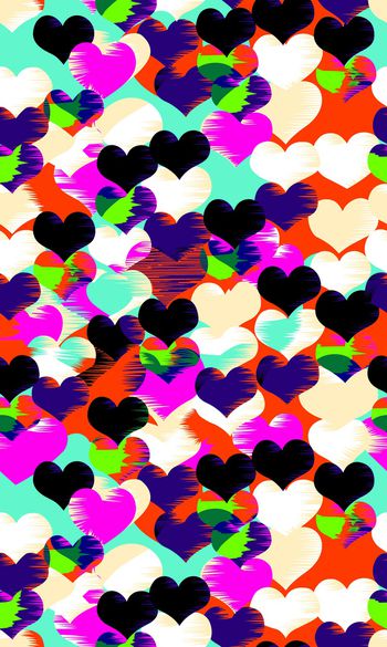 抽象印花华亿平台图片