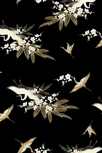 植物印花华亿平台图片