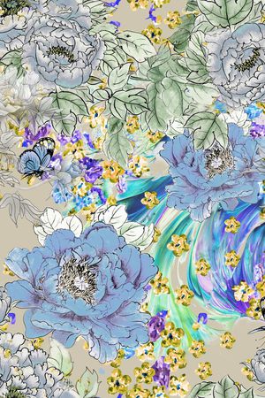 纹理印花华亿平台图片