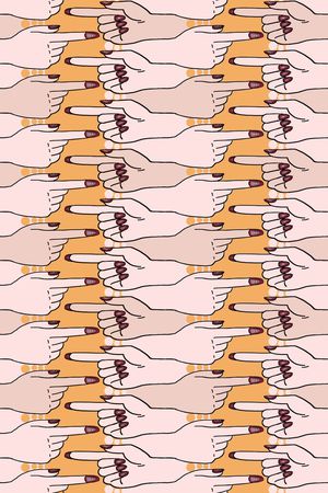 手印花华亿平台图片