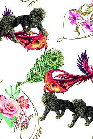 动物印花华亿平台图片