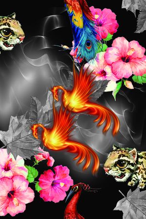 动物印花华亿平台图片