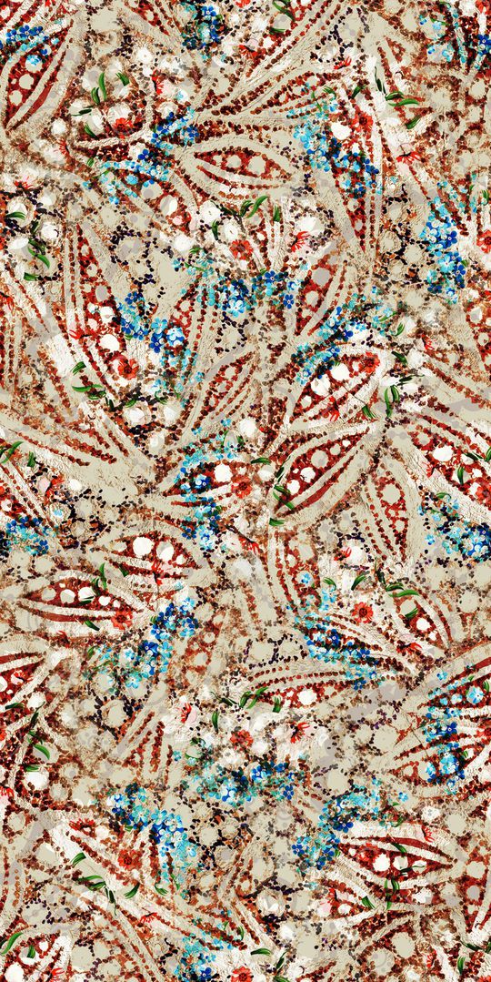 抽象印花华亿平台图片