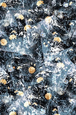 抽象印花华亿平台图片