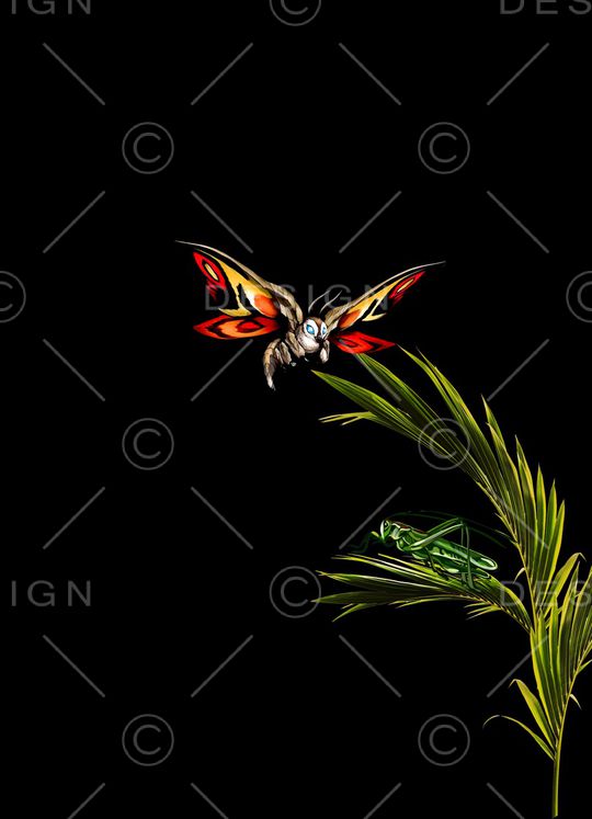 抽象男装印花华亿平台图片