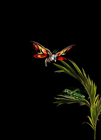 抽象男装印花华亿平台图片