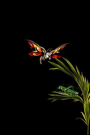 抽象男装印花华亿平台图片