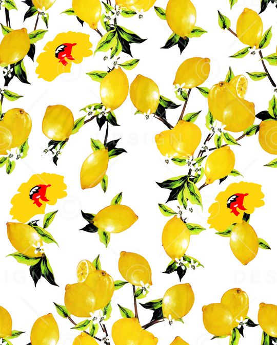 春夏华亿平台印花华亿平台图片