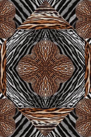 豹纹印花华亿平台图片